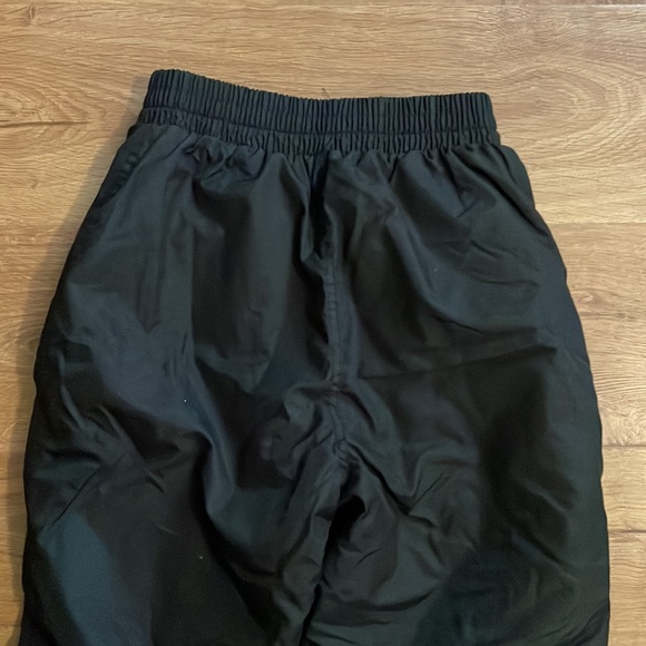 Vintage 80s Edelweiss Stirrup Ski Pants Black High Waist Stretch - Picture 6 of 6